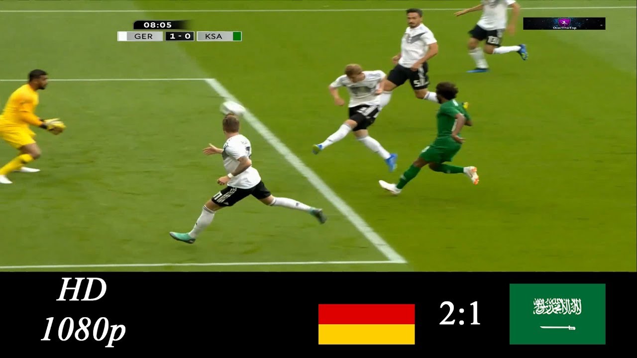 Germany vs Saudi Arabia 2-1 | All Goals & Highlights (08/06/2018)
