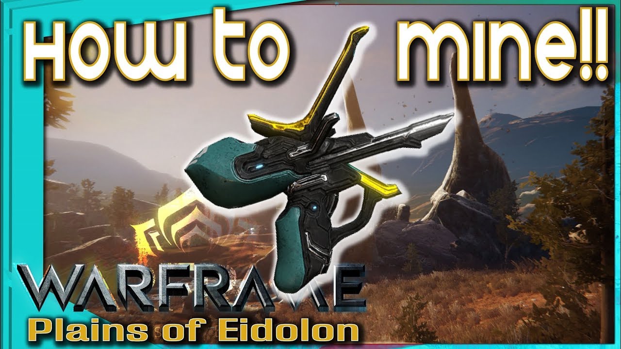 Warframe - HOW TO MINE - Resource Grind & Crafting