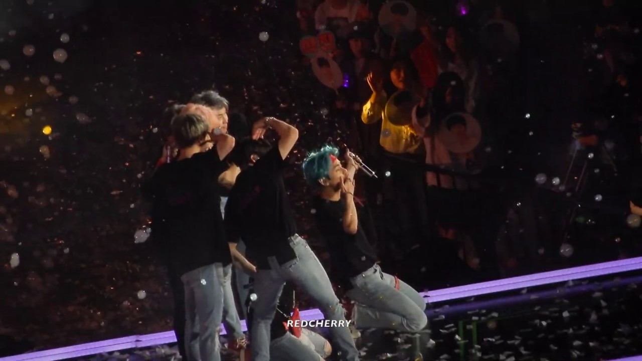 [190113] BTS LYS Tour in Nagoya D2 - Ending 태형 직캠 / V Focus