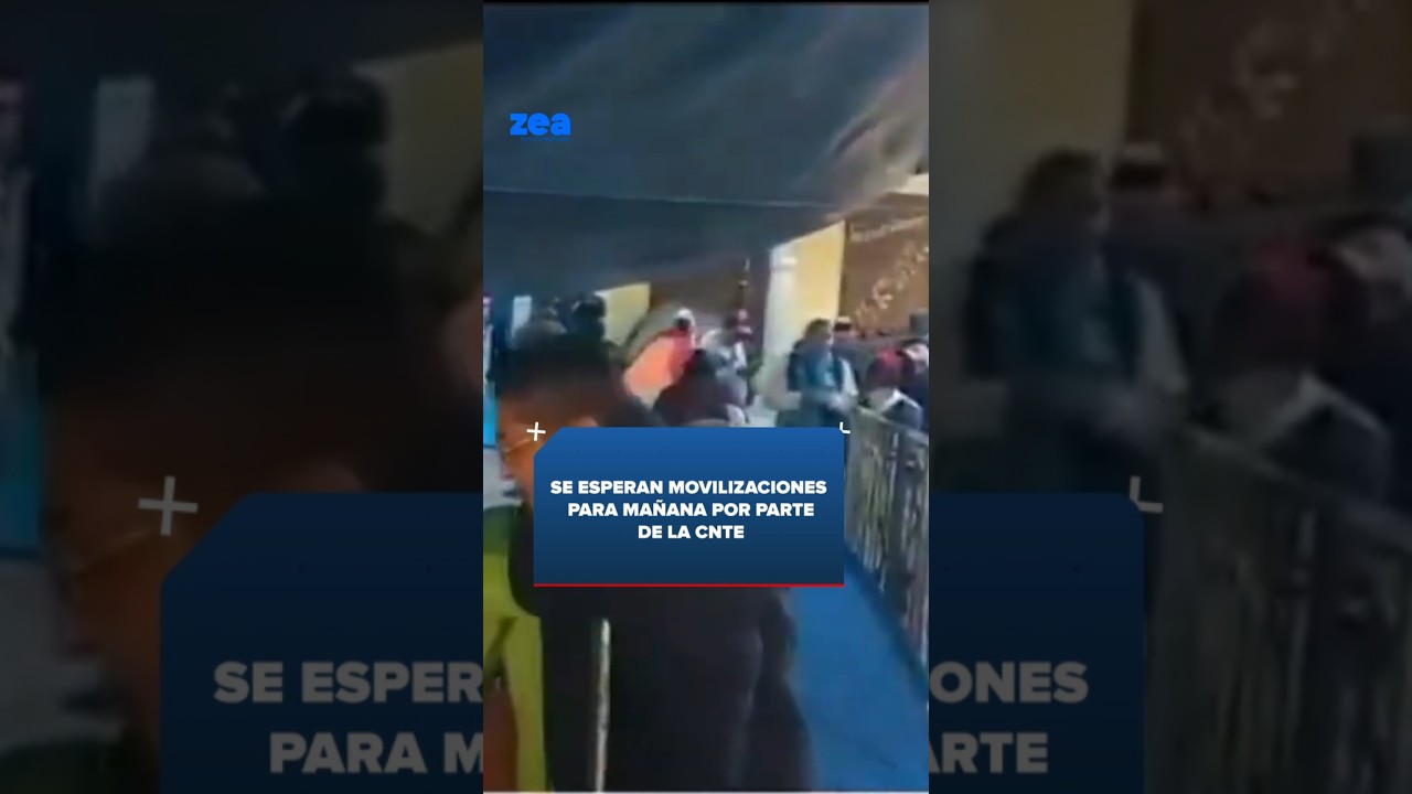 Se esperan movilizaciones para ma&ntilde;ana por parte de la CNTE | Shorts | Zea