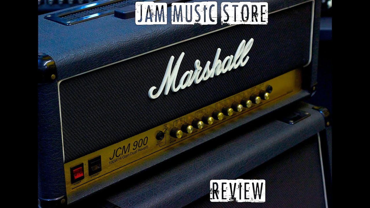 Amplificador Marshall JCM 900 - demonstração