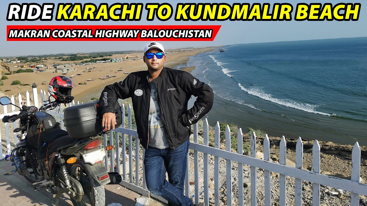 Ride Karachi to Balochistan  | MUD VOLCANOS | KUND MALIR | Travel vlog # 1 | Suzuki GR150