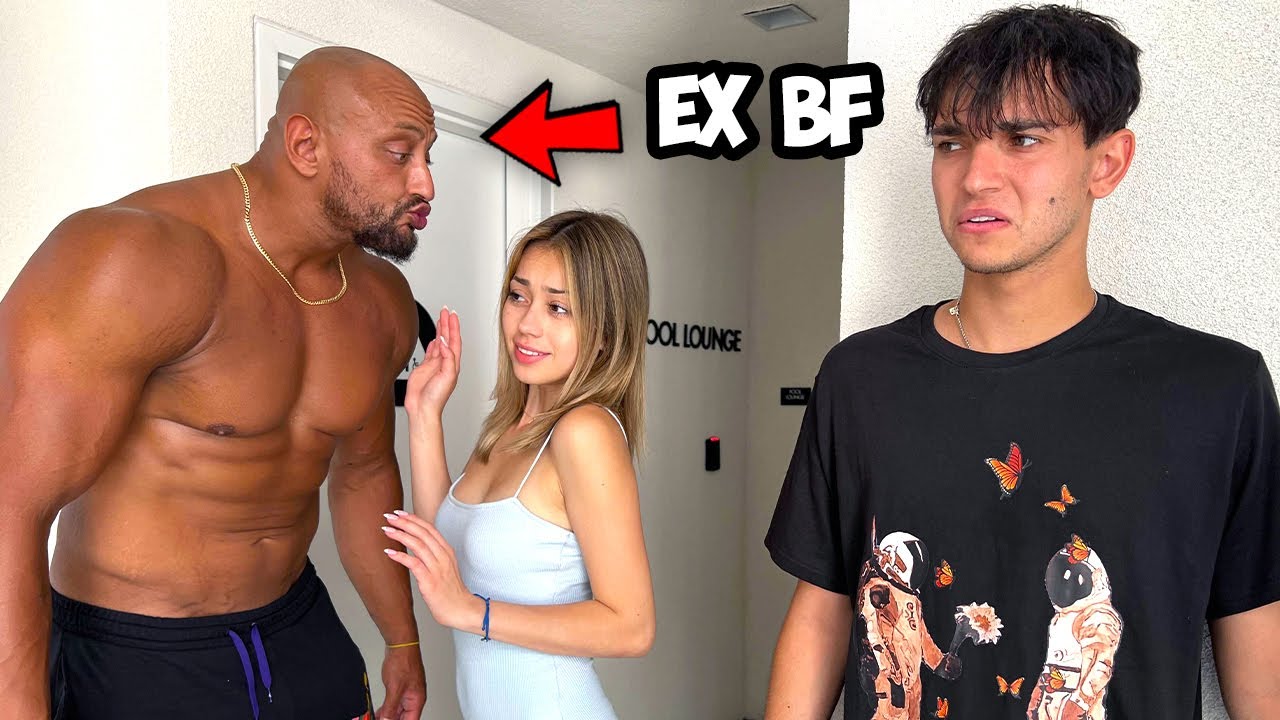 Ex Boyfriend Would NOT Leave without a KISS!