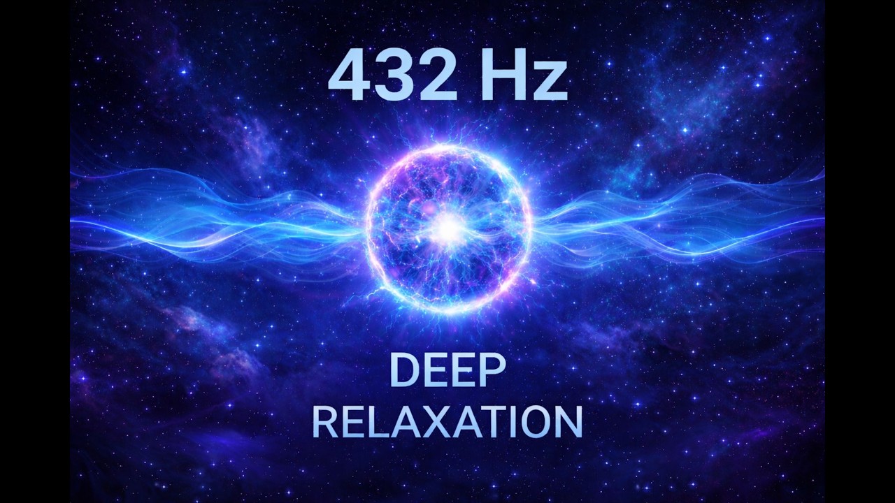 432Hz Healing Frequency | Deep Relaxation Music | Stress Relief Meditation (1 Hour)