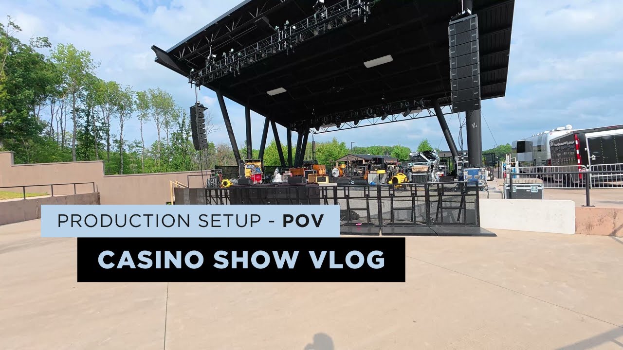 We Brought A SEMI for ONE BAND! - Doing a Casino Show as an LD
