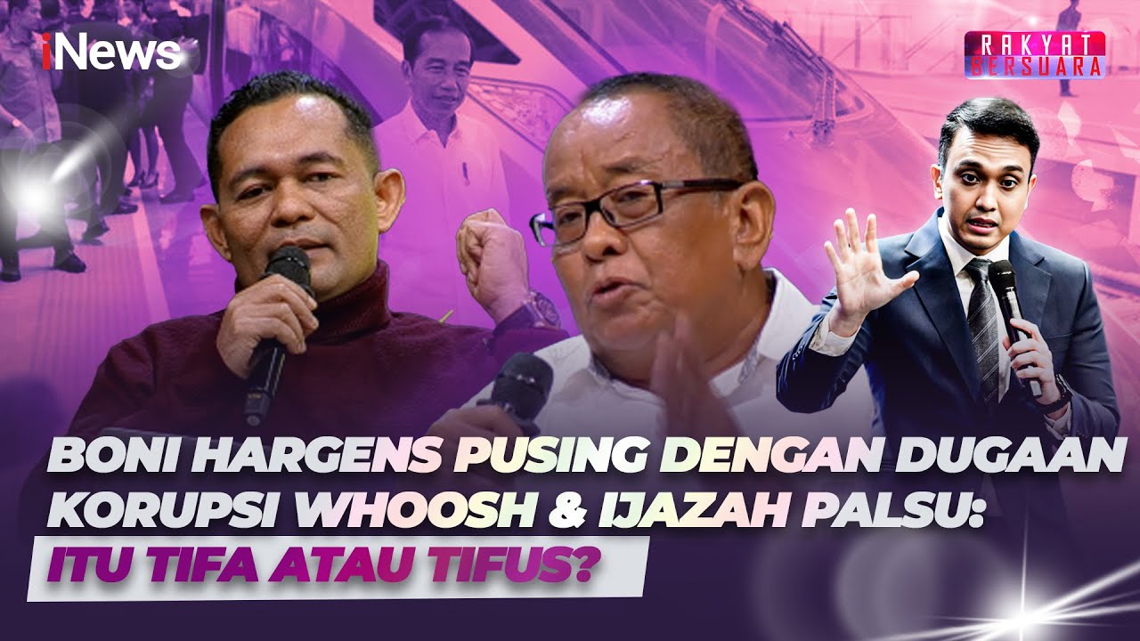 Boni Hargens Sindir Roy Suryo Cs yang Ributi Ijazah Jokowi: Itu Tifa atau Tifus? | Rakber (21/10)