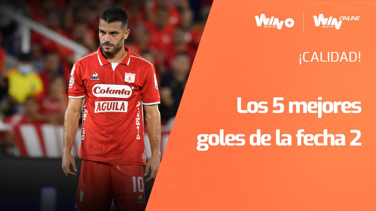 El Top de goles de la fecha 2 de la Liga BetPlay 2023-1