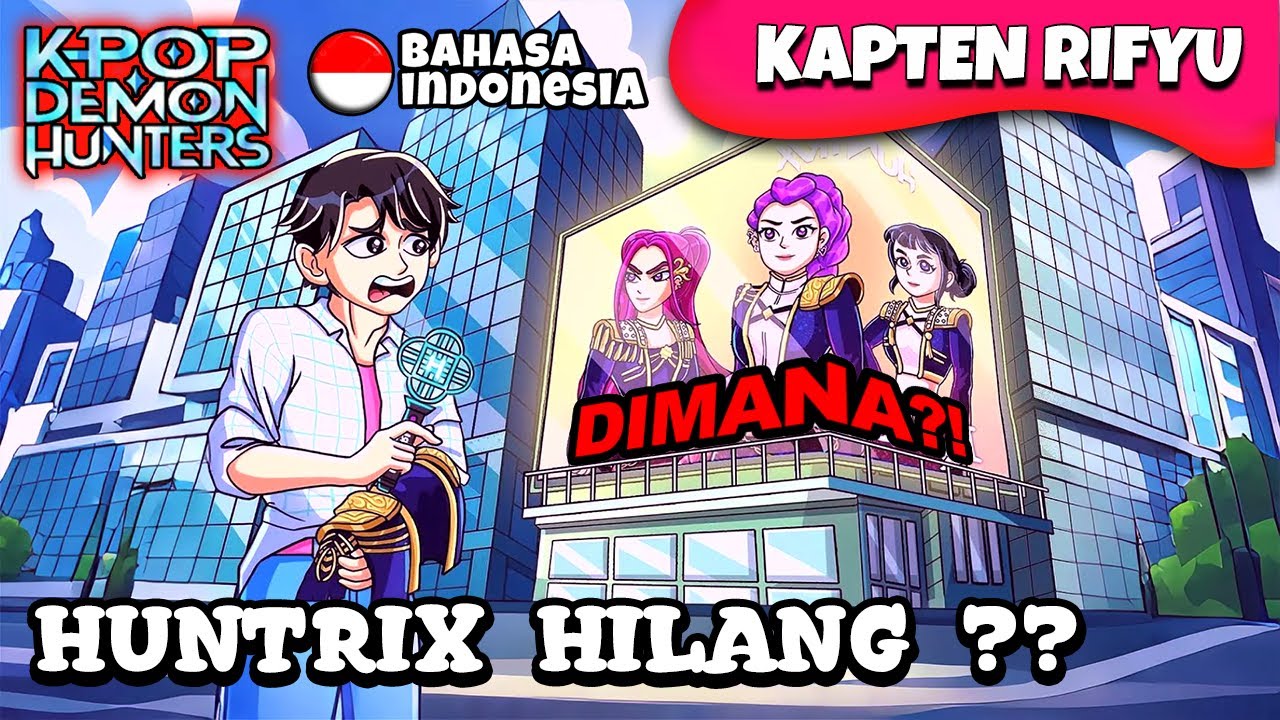 👉 HUNTRIX KABUR KEMANA 😮 KPOP DEMON HUNTERS BAHASA INDONESIA