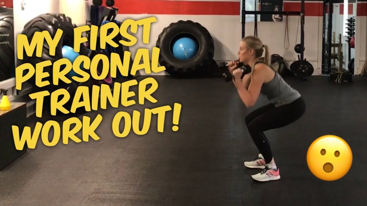 My First Personal Trainer Work Out - Keto and Exercise