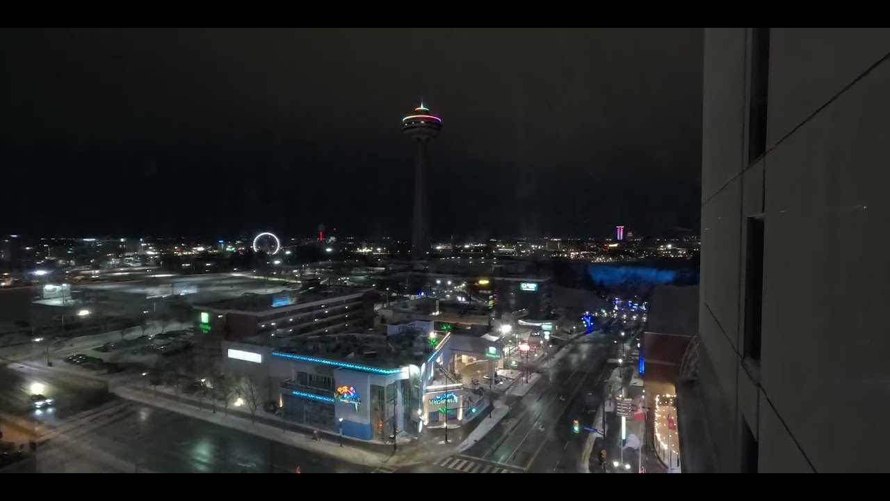 #nightlapse Hilton Hotel US Fallsview and Skylon Tower
