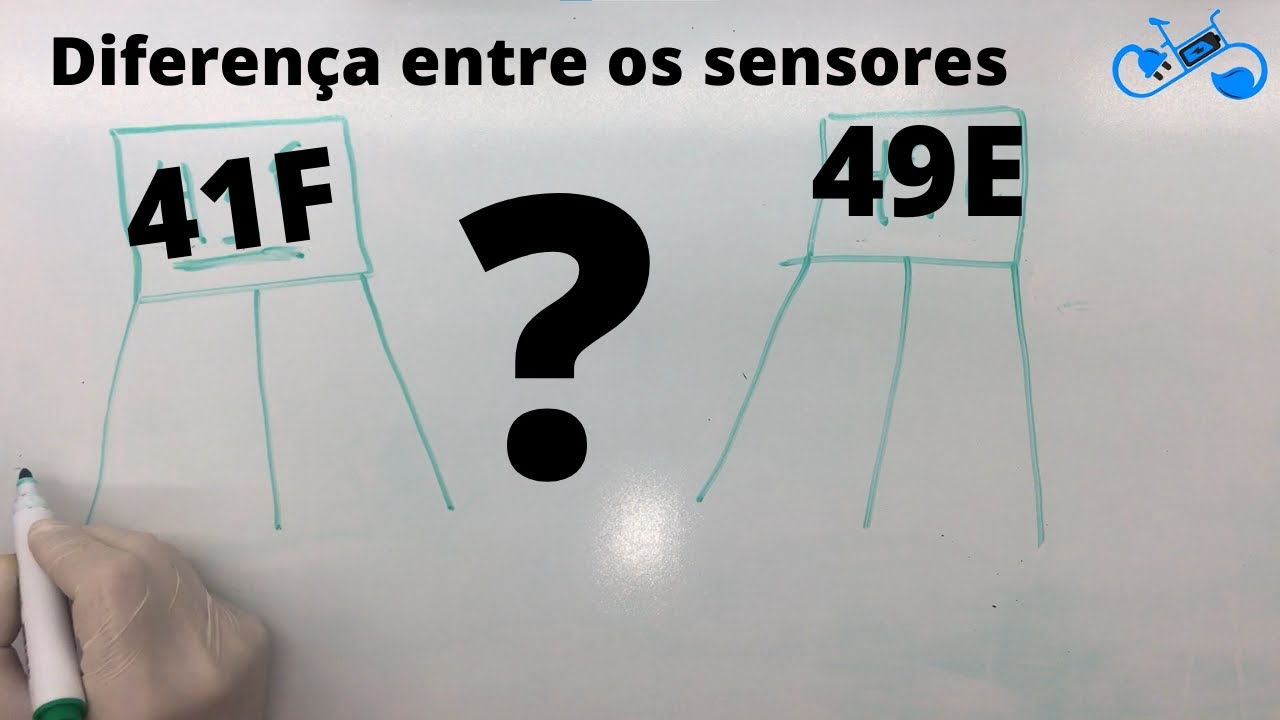 Diferença dos sensores 41F e 49E - Bicicleta Elétrica