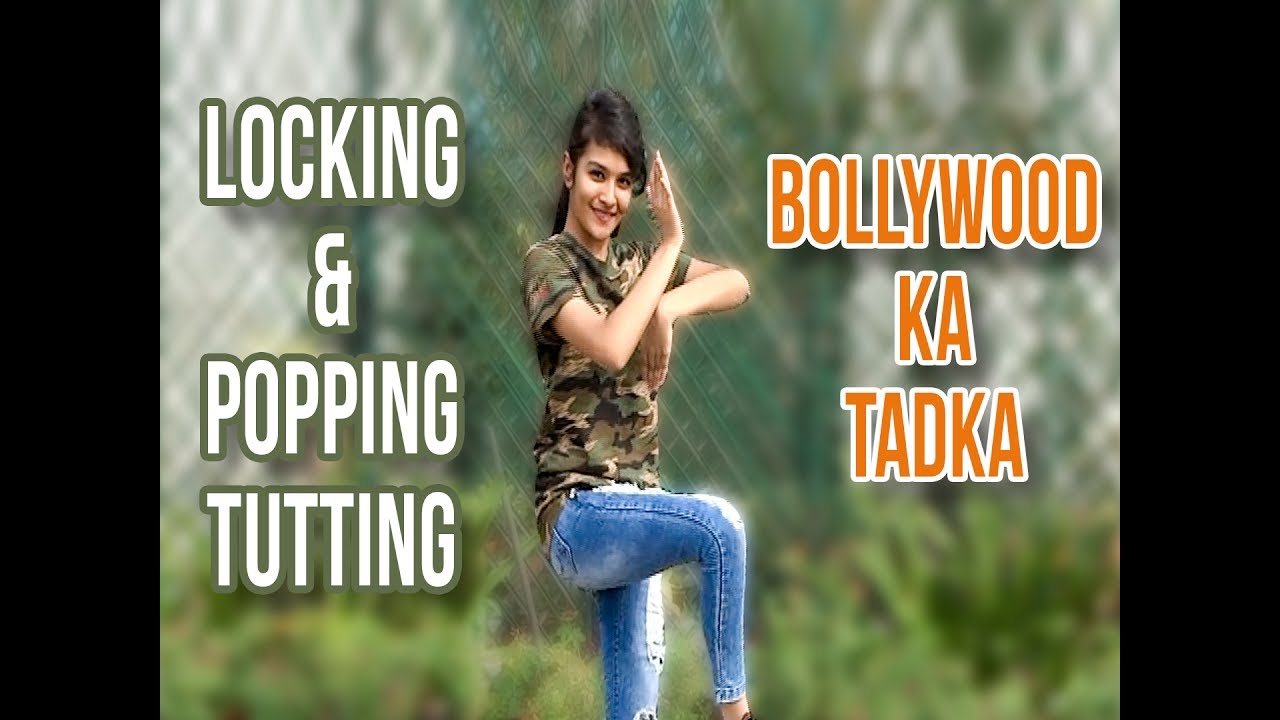 Shreya Reddy's Locking & Popping, Tutting Dance on Silsila Yeh Chahat Ka (Remix)