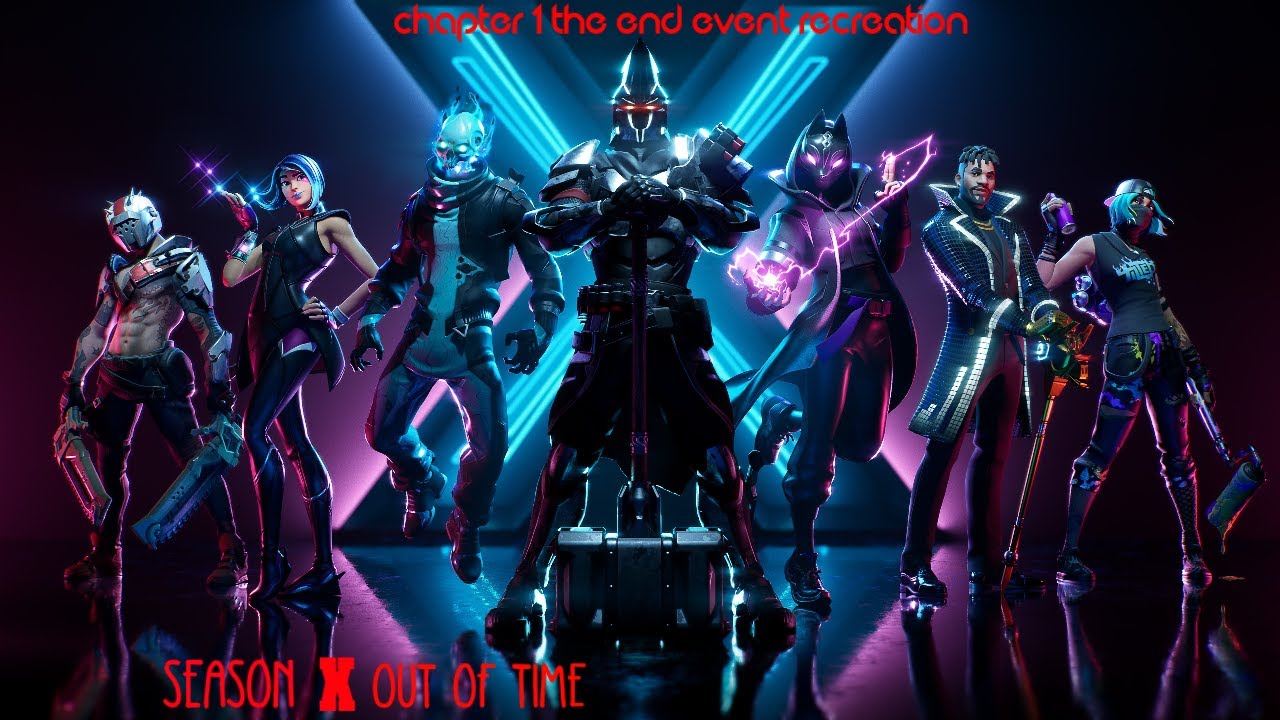 Fortnite Season X the end event recreation map