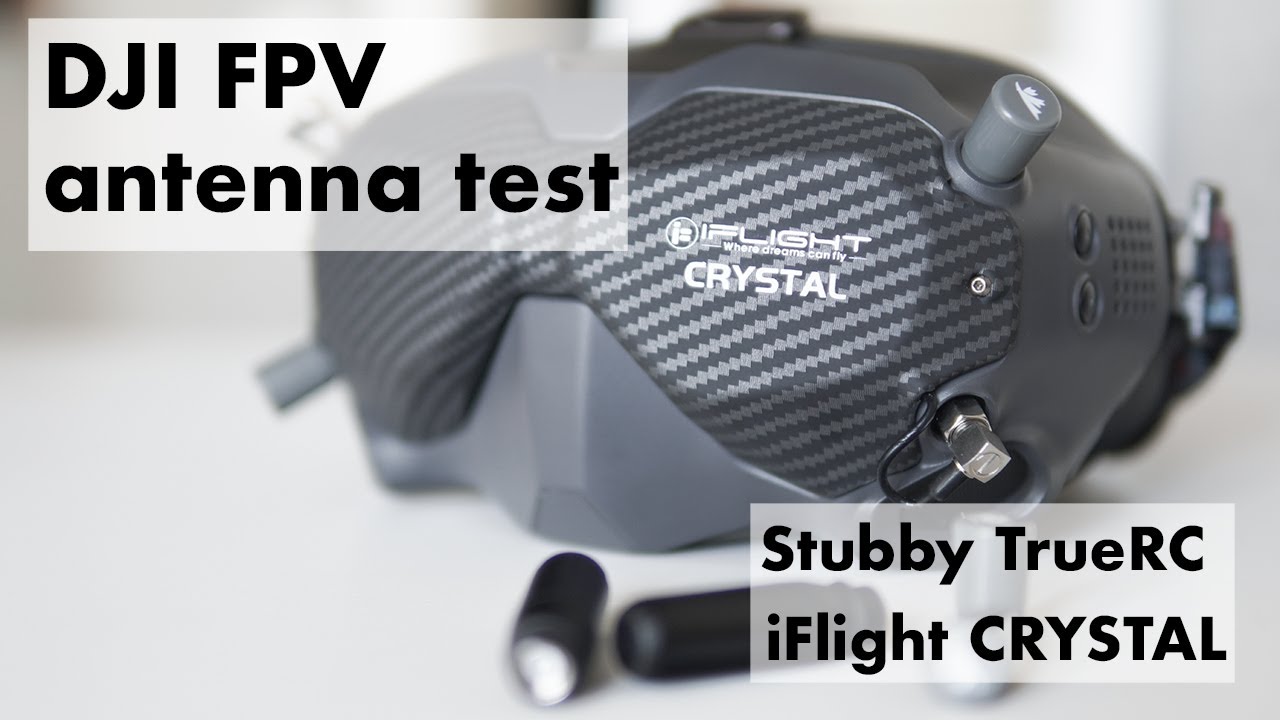 Тест антенн для DJI FPV Goggles v2 на 25 мВт