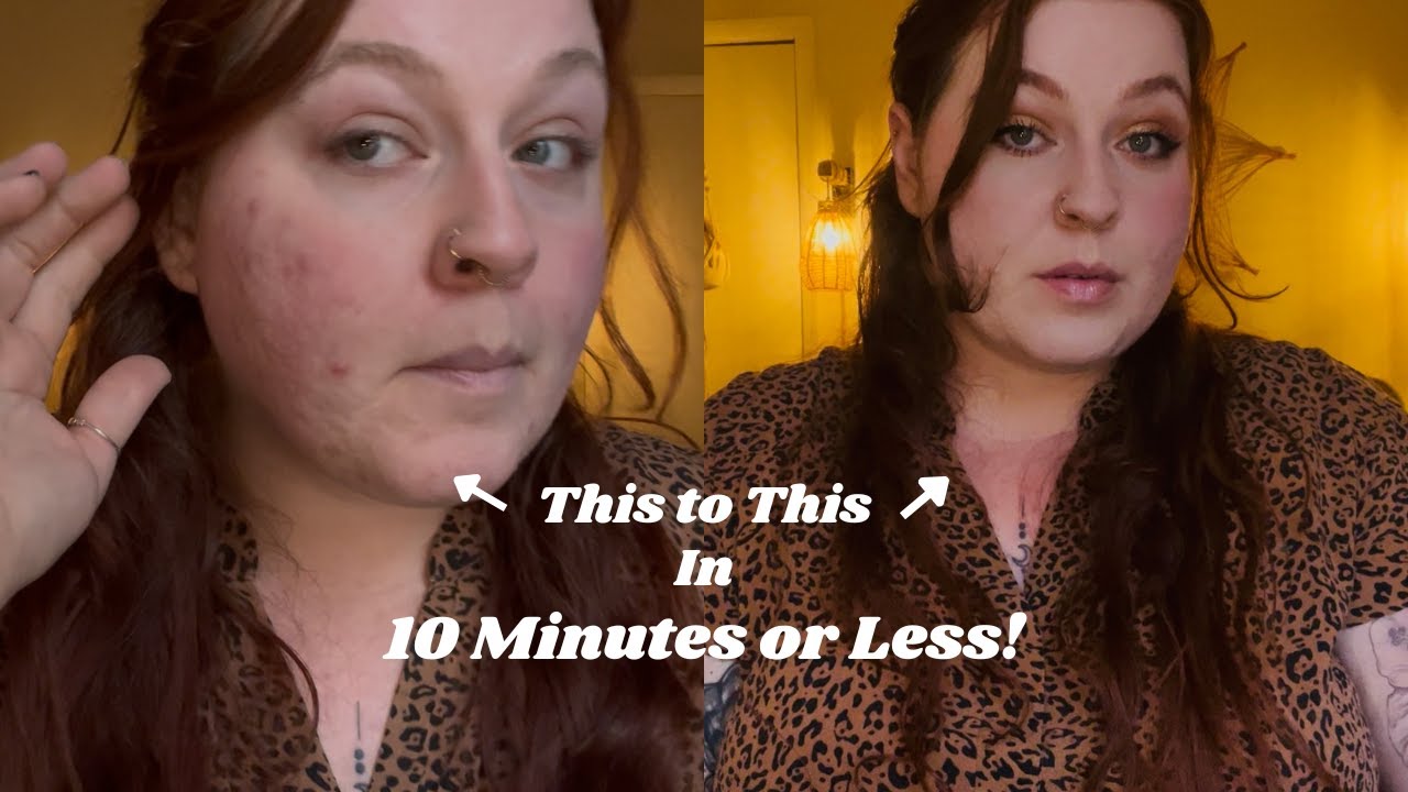 Everyday Glam Makeup Tutorial on a Budget | 10 Minutes or Less!