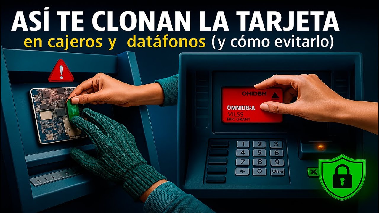 Así te clonan la tarjeta en cajeros y datáfonos (y cómo evitarlo) - SecuriTips