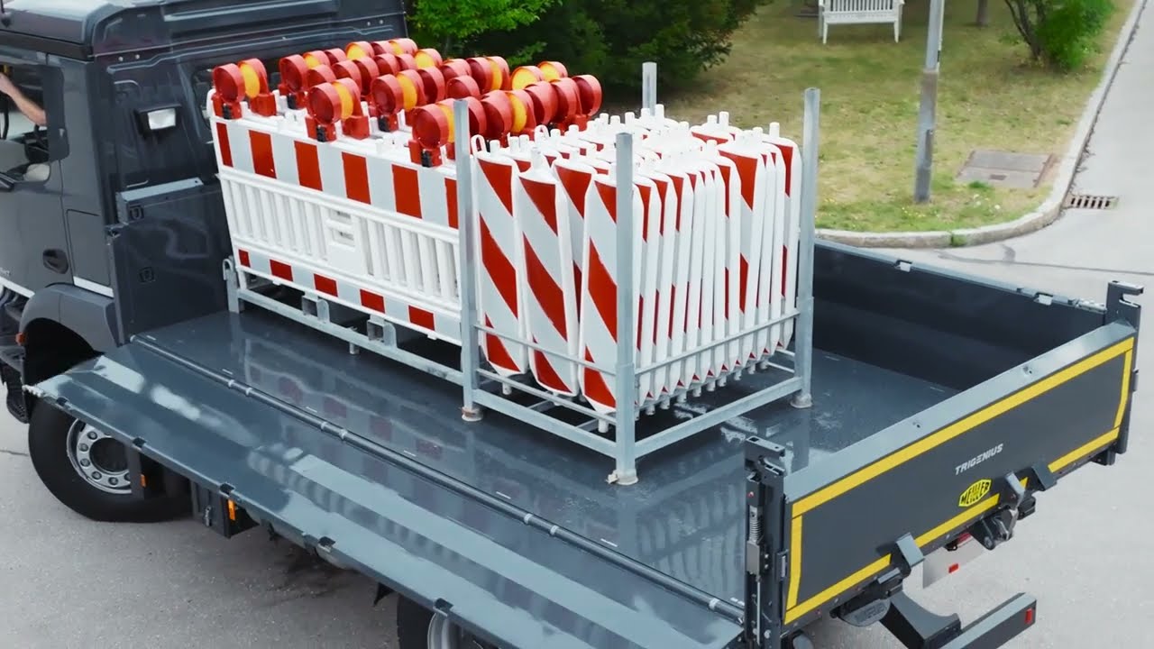 TRIGENIUS® Dreiseitenkipper von MEILLER für schwere 2-Achsfahrgestelle (4K/UHD)