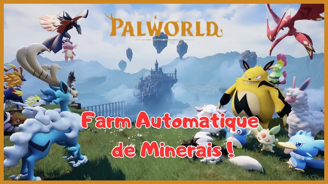Tuto Palworld : Farm du minerais de métal automatiquement !