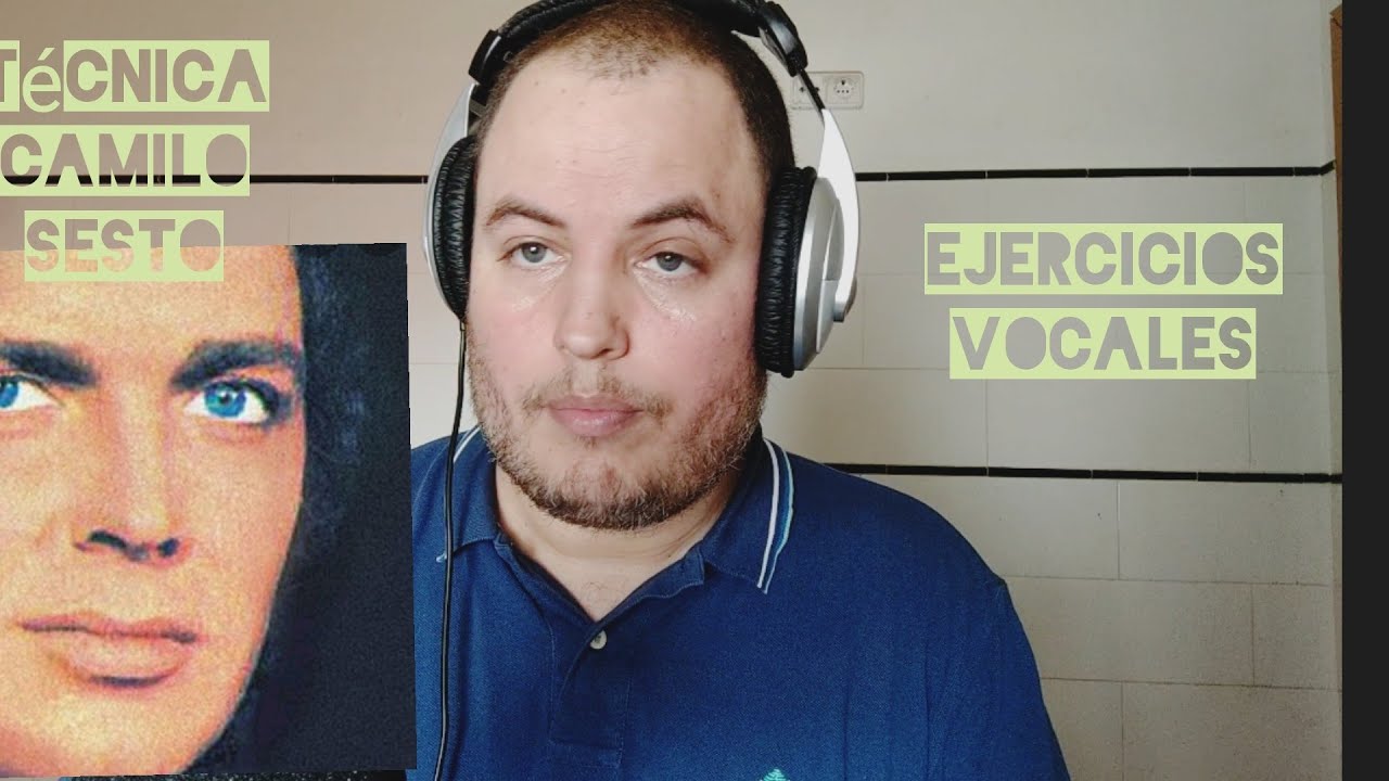 Camilo Sesto. Técnica, ejercicios vocales 1era Parte.