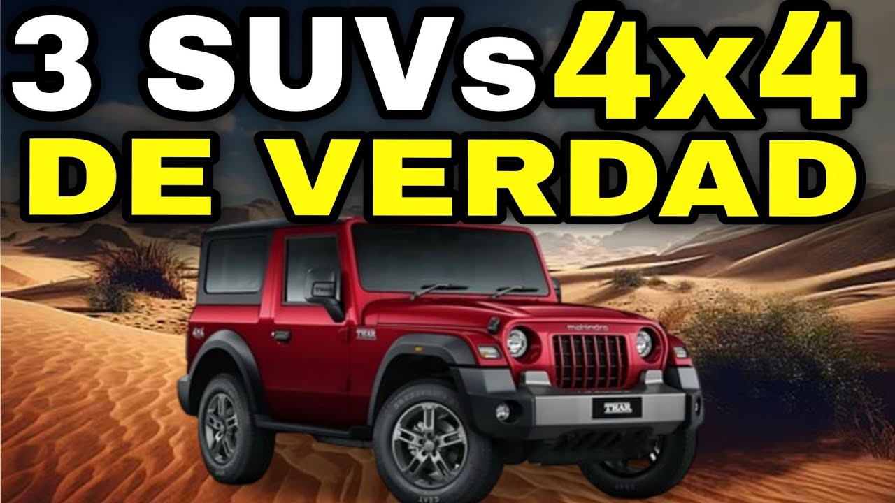 UAZ Hunter, Mahindra Thar y Suzuki Jimny: Los 4x4 que los SUVs NUNCA podrán igualar