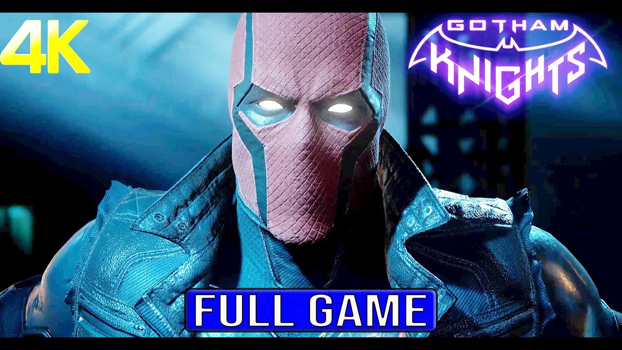 GOTHAM KNIGHTS FULL GAMEPLAY Walkthrough - No Commentary 4K (#GothamKnights Full Game Longplay 4K)