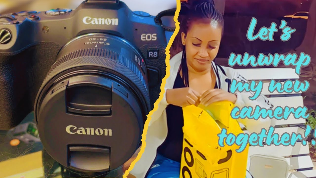 #обзор 27 - Canon EOS R8… Распакуйте мою новую камеру вместе со мной! #canon #canonr8 #камера
