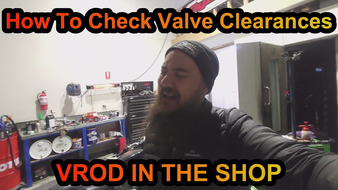 VROD Valve Clearances at Squid Speed Shop & EBT Performance Pakenham