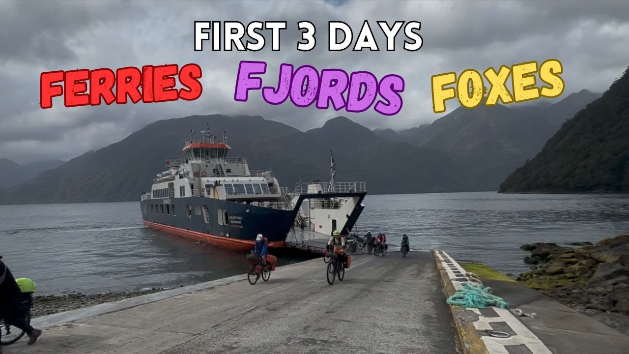 Starting the Carretera Austral//Cycling from Puerto Montt to Caleta Gonzalo