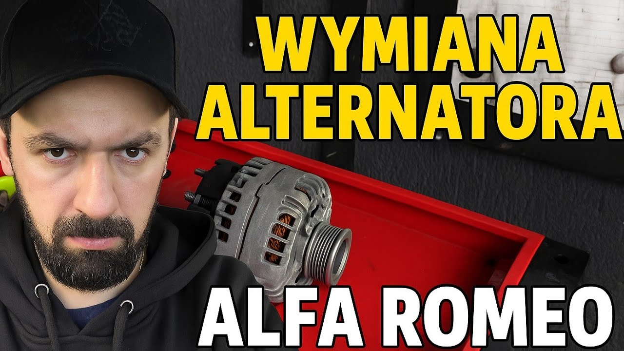 🔧 Alfa Romeo 159 1.9 JTDM 16V – Wymiana alternatora krok po kroku | DIY ✅