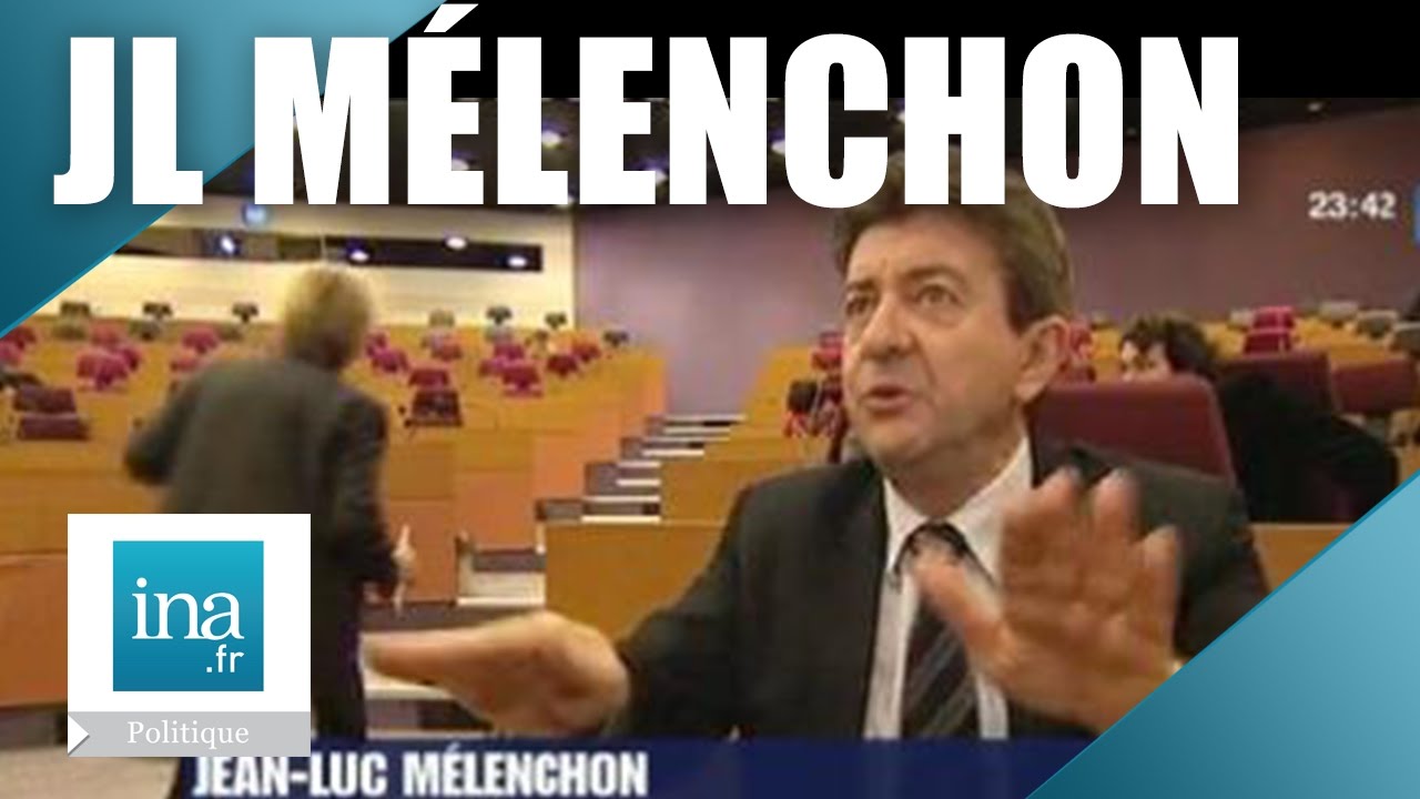 Jean-Luc Mélenchon dans la course à la présidentielle pour le Front de Gauche | Archive INA