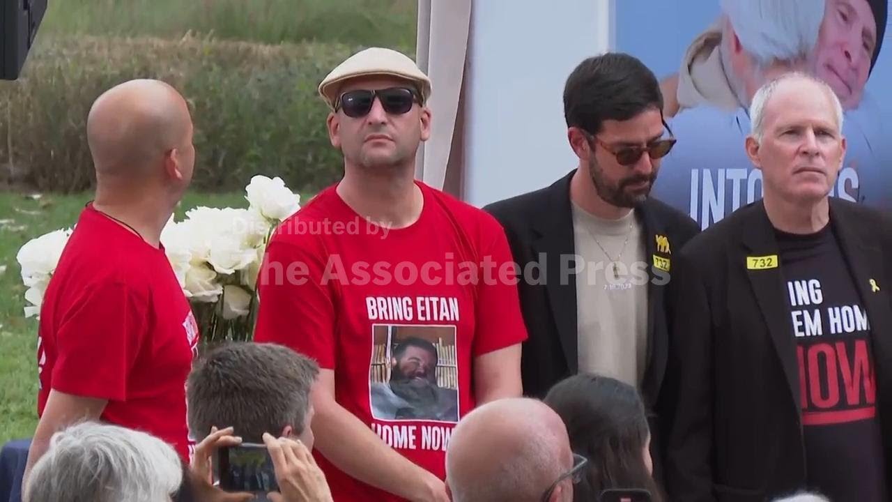 Freed Israeli hostages share survival stories, push to free remaining captives two years on