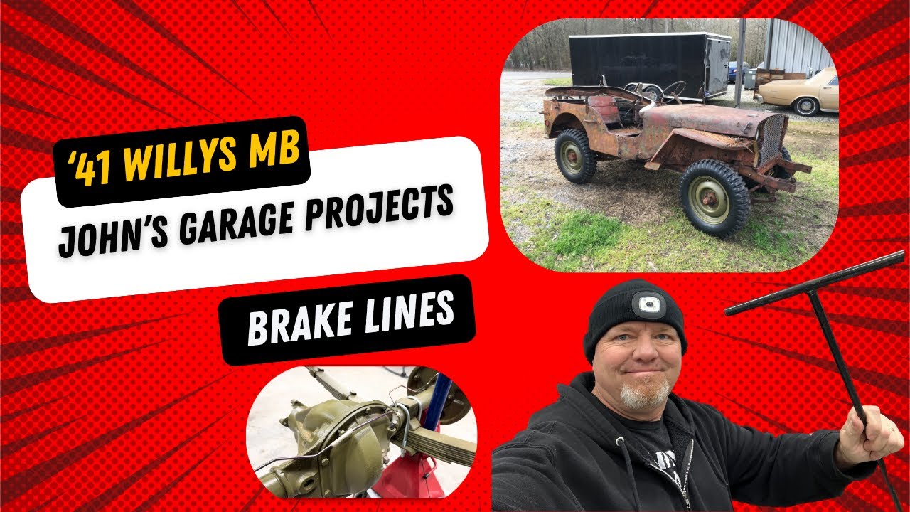 1941 Willys MB Brake Lines - Ep 22