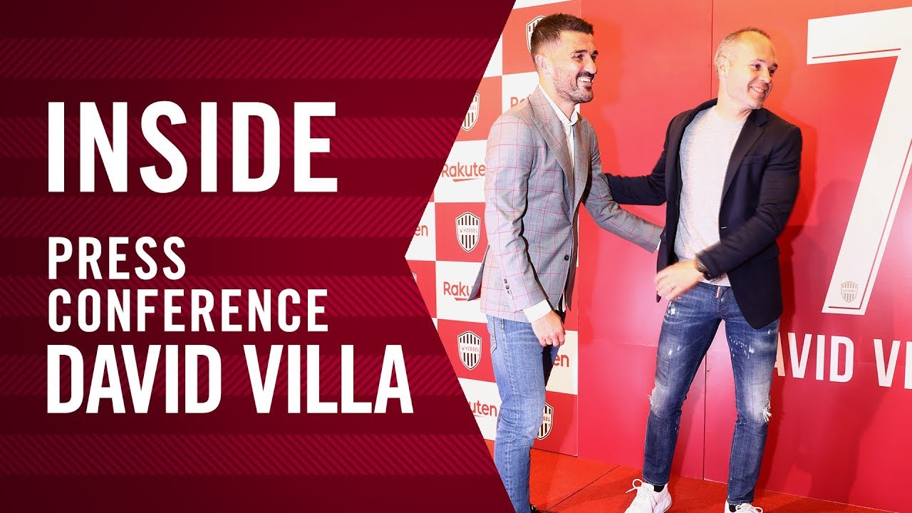 【INSIDE】ダビド ビジャ引退会見｜Gracias Villa - behind the scenes of the press conference