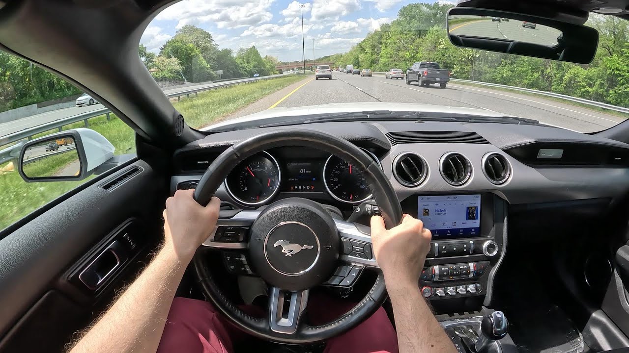 2022 Ford Mustang EcoBoost Convertible - POV Test Drive