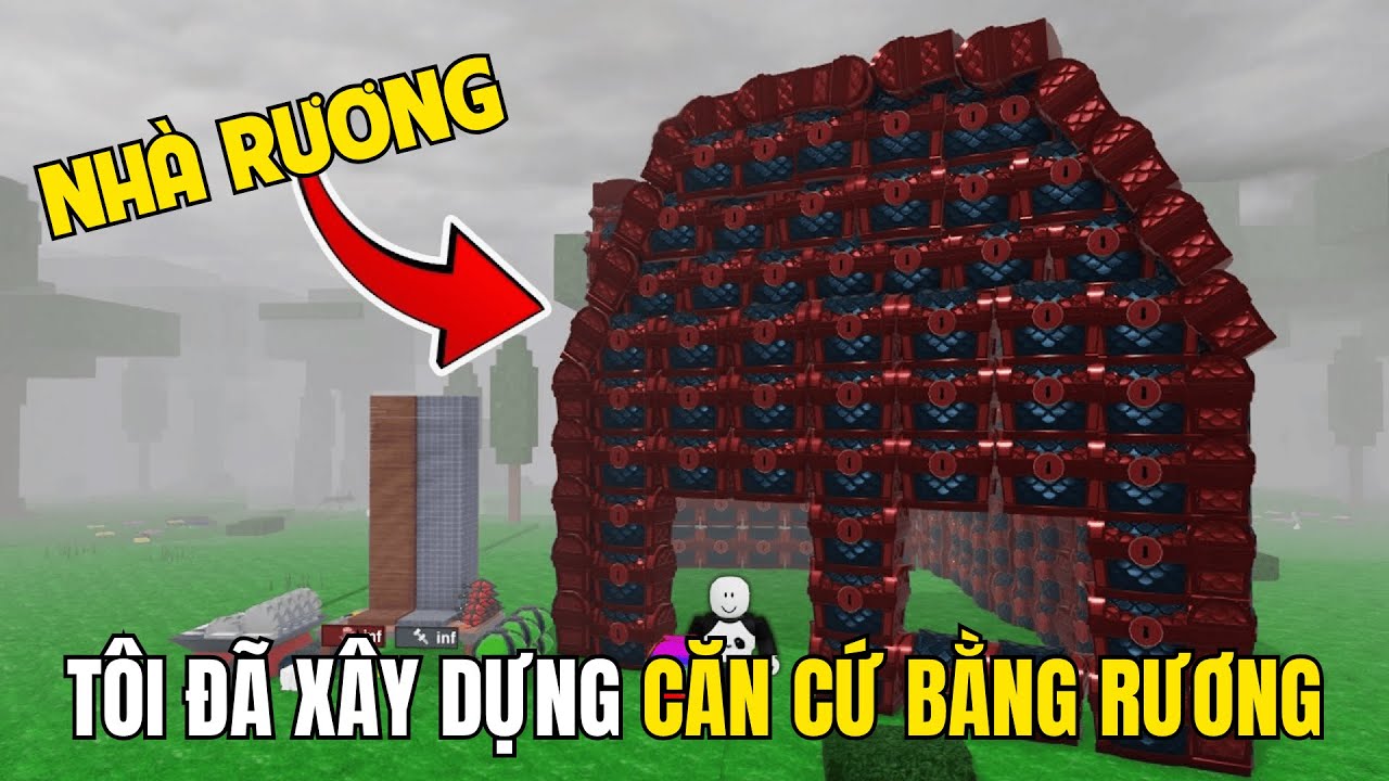 Tôi Đã Xây Dựng CĂN CỨ RƯƠNG Suốt 99 Đêm Trong Roblox 99 Nights In The Forest!! SigmaRoloc...