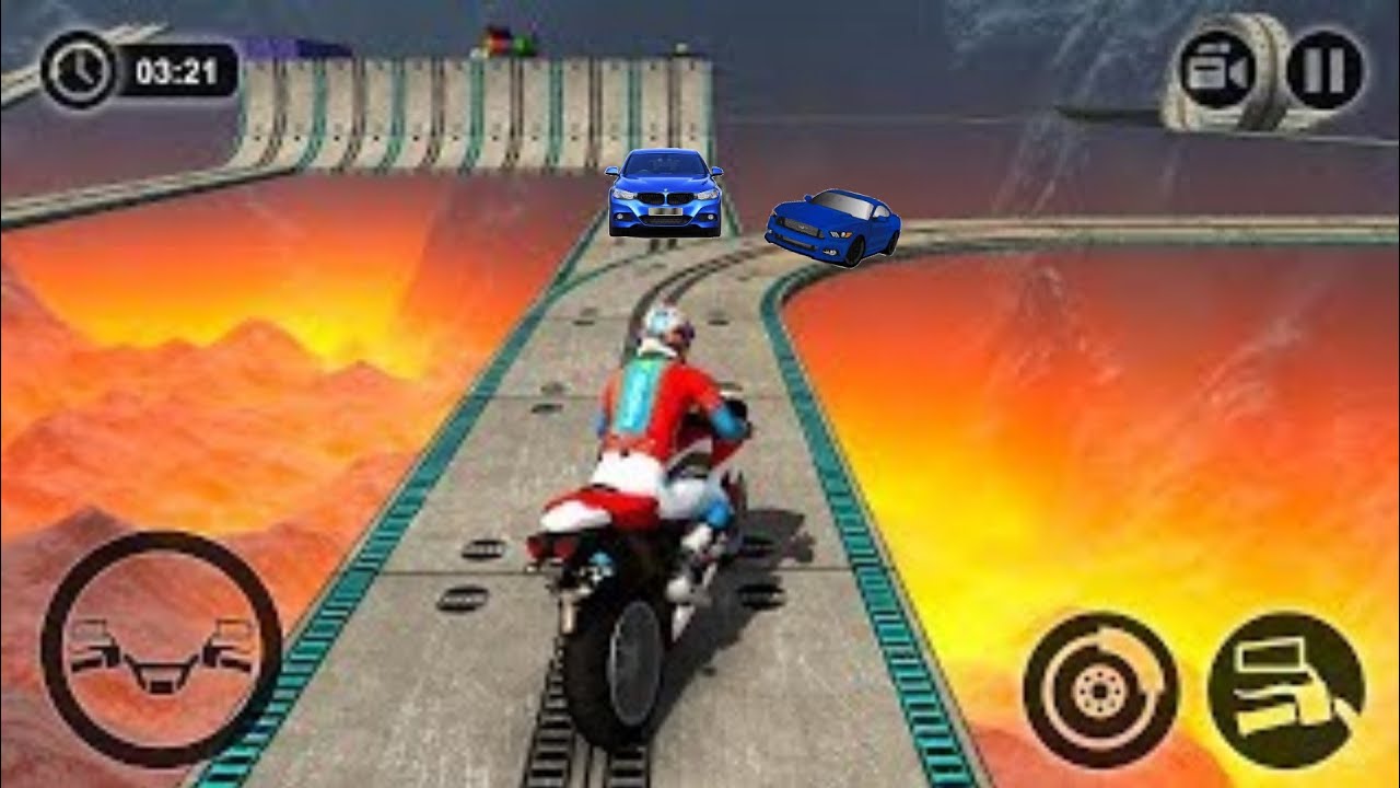 Impossible Motor Bike Tracks - #Dirt Motor Cycle Racer #Bike Games To Play #Games For #MobileGaming