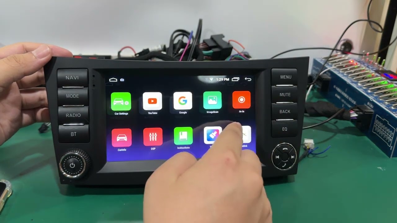 7 inch gerllish android car dvd player for Mercedes Benz W211 CLK W209 CLS W219
