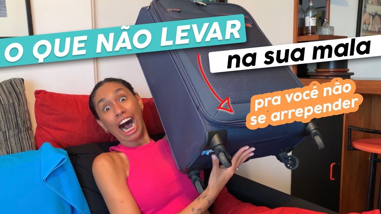 Como arrumar a sua mala pro intercâmbio de Au pair ? O QUE LEVAR E O QUE NÃO LEVAR 🚨