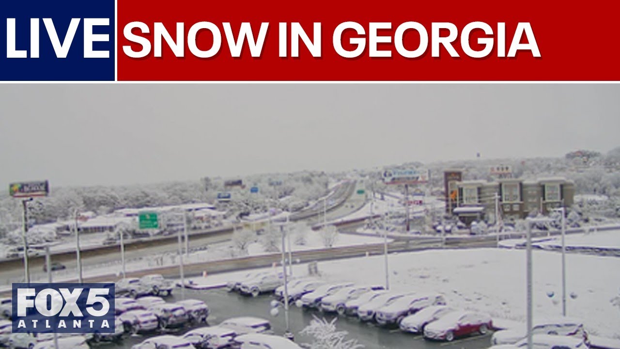 FOX 5 News LIVE | Snow across Georgia, traffic trouble, viral video