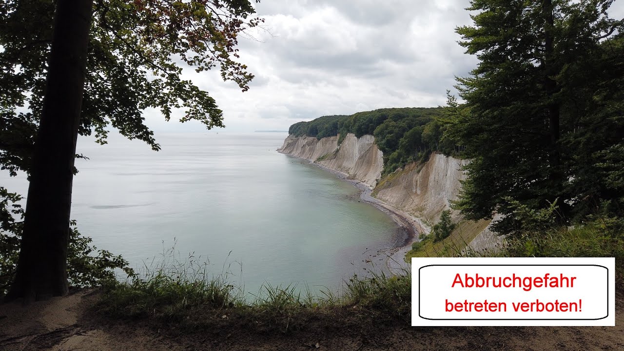 Die Kreideküste: Vom Königsstuhl nach Sassnitz - 4K