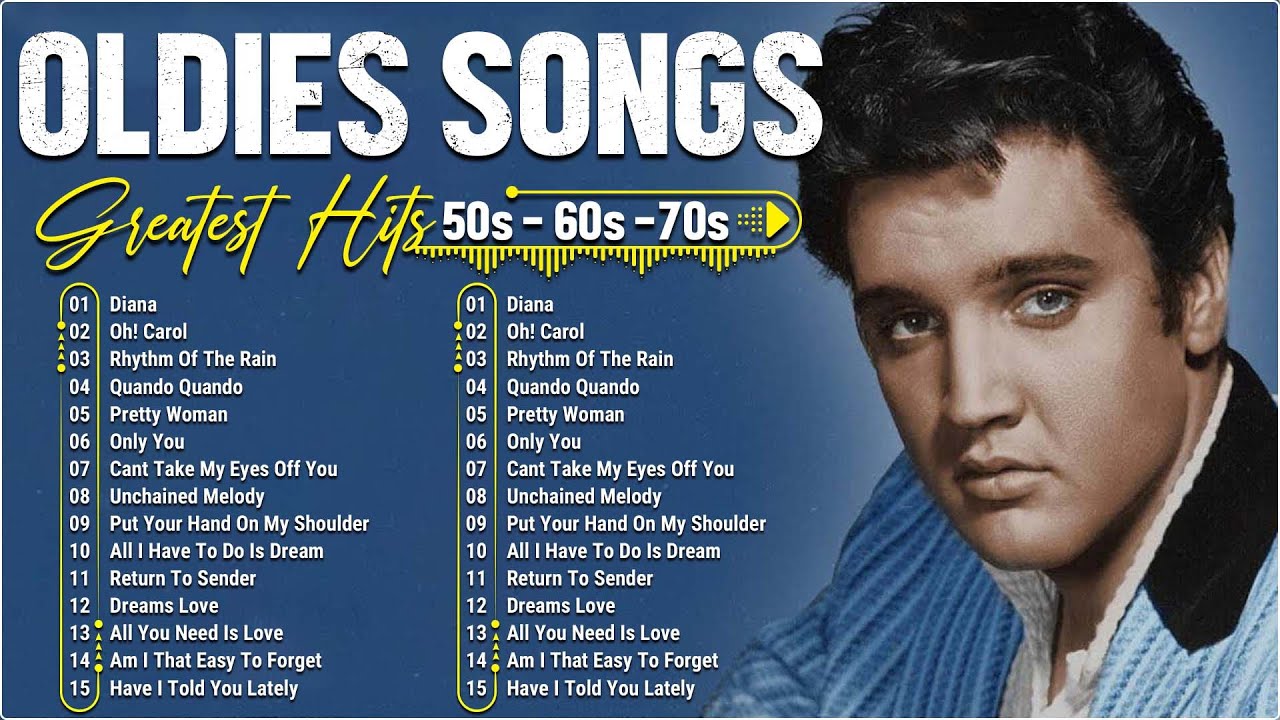 Oldies But Goodies 50s 60s 70s 📀 Paul Anka, Elvis Presley, Tom Jones, Andy Williams, Engelbert
