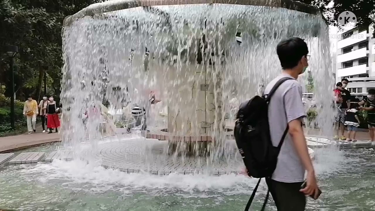 Amazing Fountain in Hongkong Park
