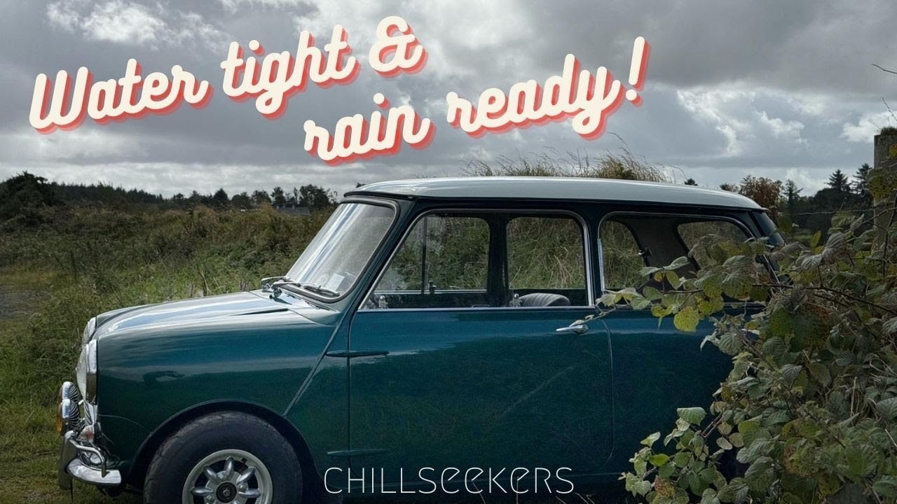 Getting MK1 Austin Cooper S ready for rain.