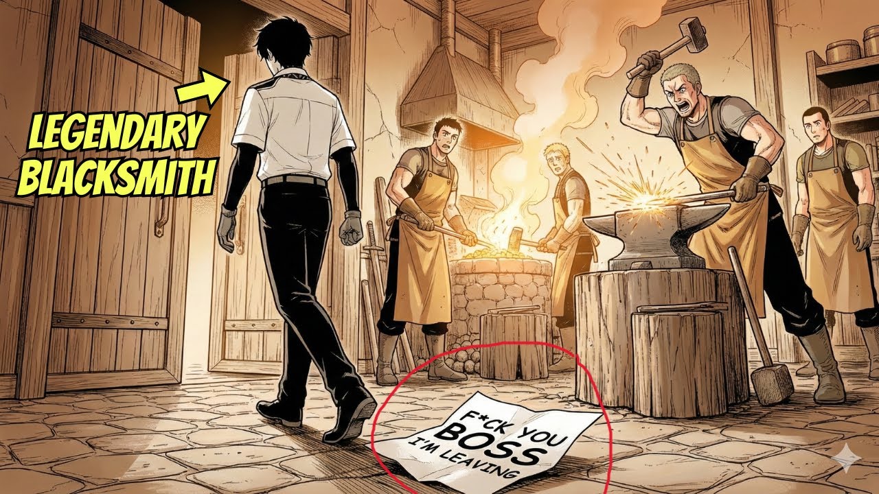 Fed Up With His Toxic Boss, a Genius Blacksmith Starts Creating Legendary Gear! – Manga Recap