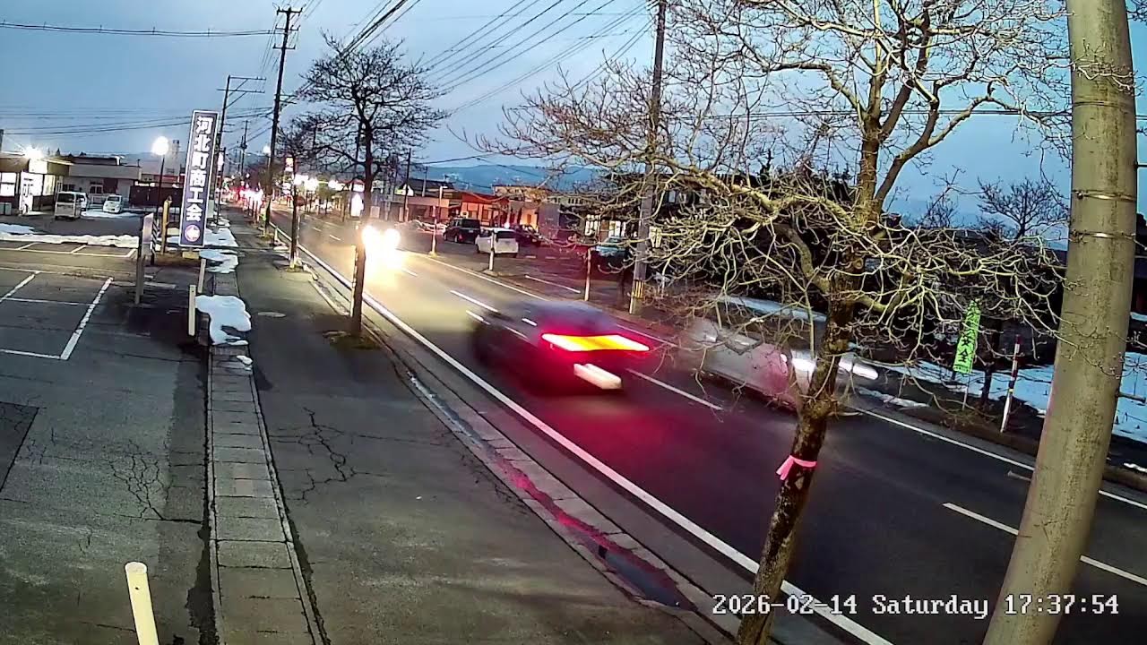 山形県西村山郡河北町谷地月山堂ライブカメラ Yamagata Nishimurayama Livecamera.world.cam
