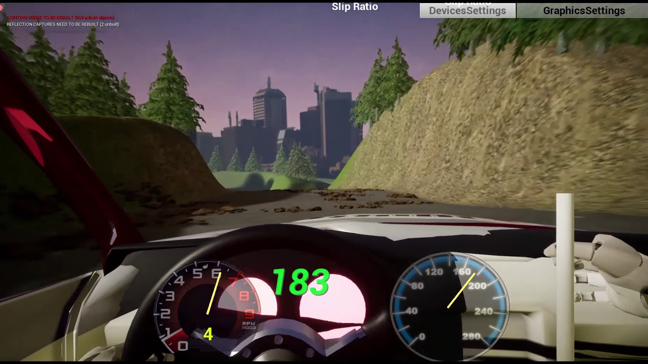 UE4 Rally test