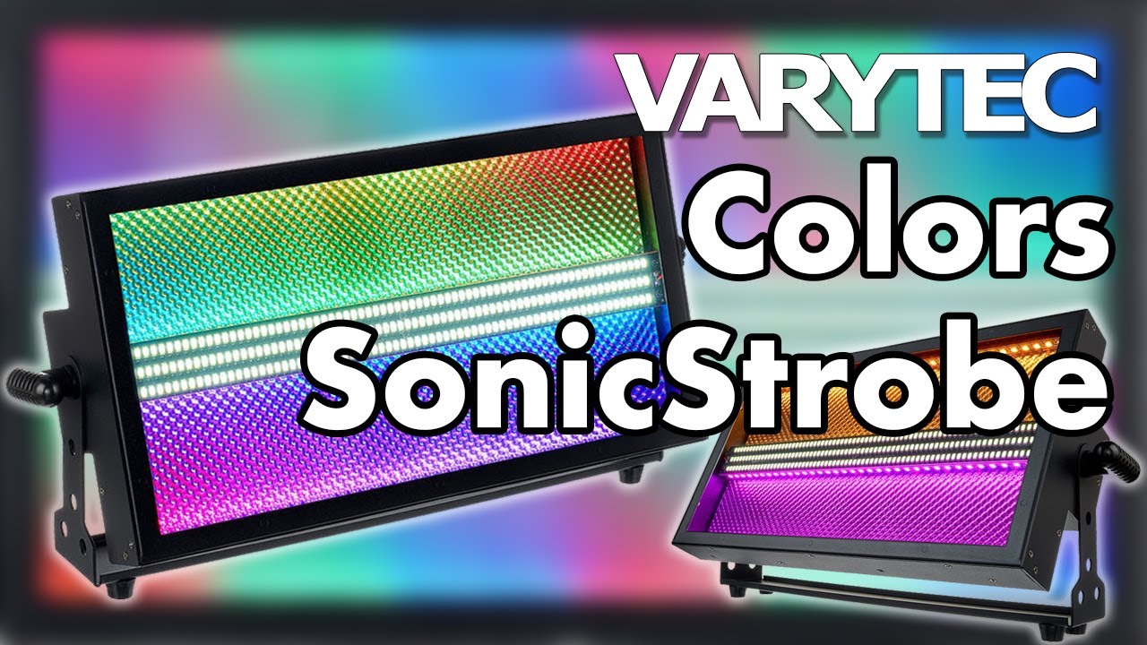 VARYTEC Colors SonicStrobe: a light to remember