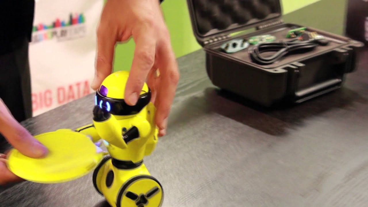 Meet MiP™ by WowWee  - a robotic toy that reacts, follows, and dances at the wave of your hand.