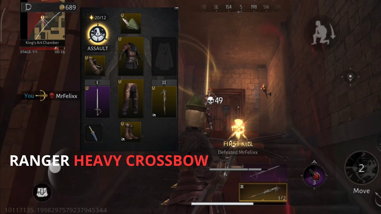 GAMEPLAY SOLO RANGER HEAVY CROSSBOW | Gold and Glory