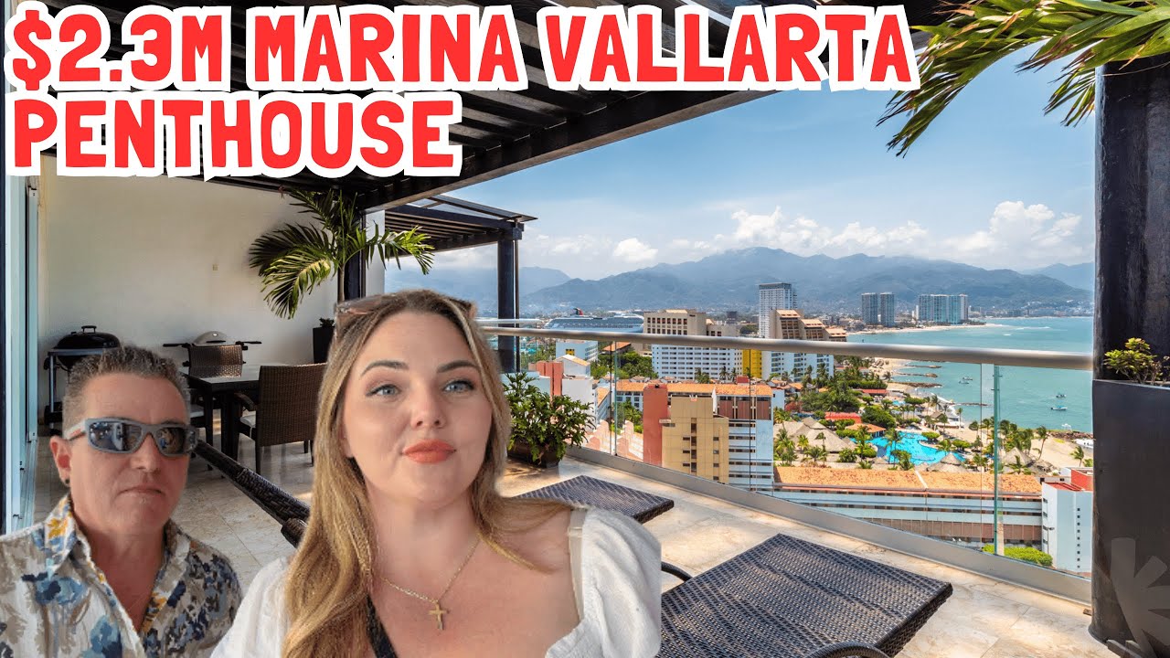 Inside a $2.3M Shangri La Penthouse in Marina Vallarta | Tour + Market Report